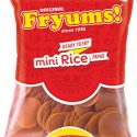 Fryums Ready to Fry Mini Rice Papad – Onion – 150g
